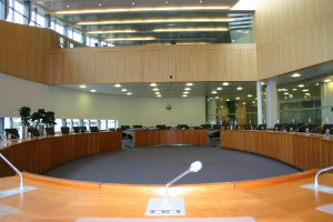 Raadzaal van het gemeentehuis