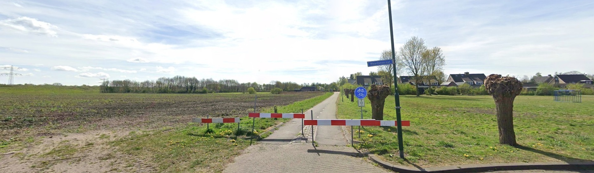 Fietspad aan de Waardsestraat Nistelrode