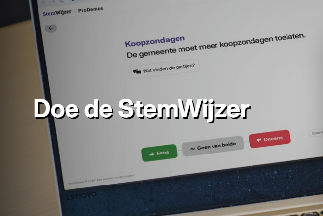 Bernheze lanceert StemWijzer voor gemeenteraadsverkiezingen