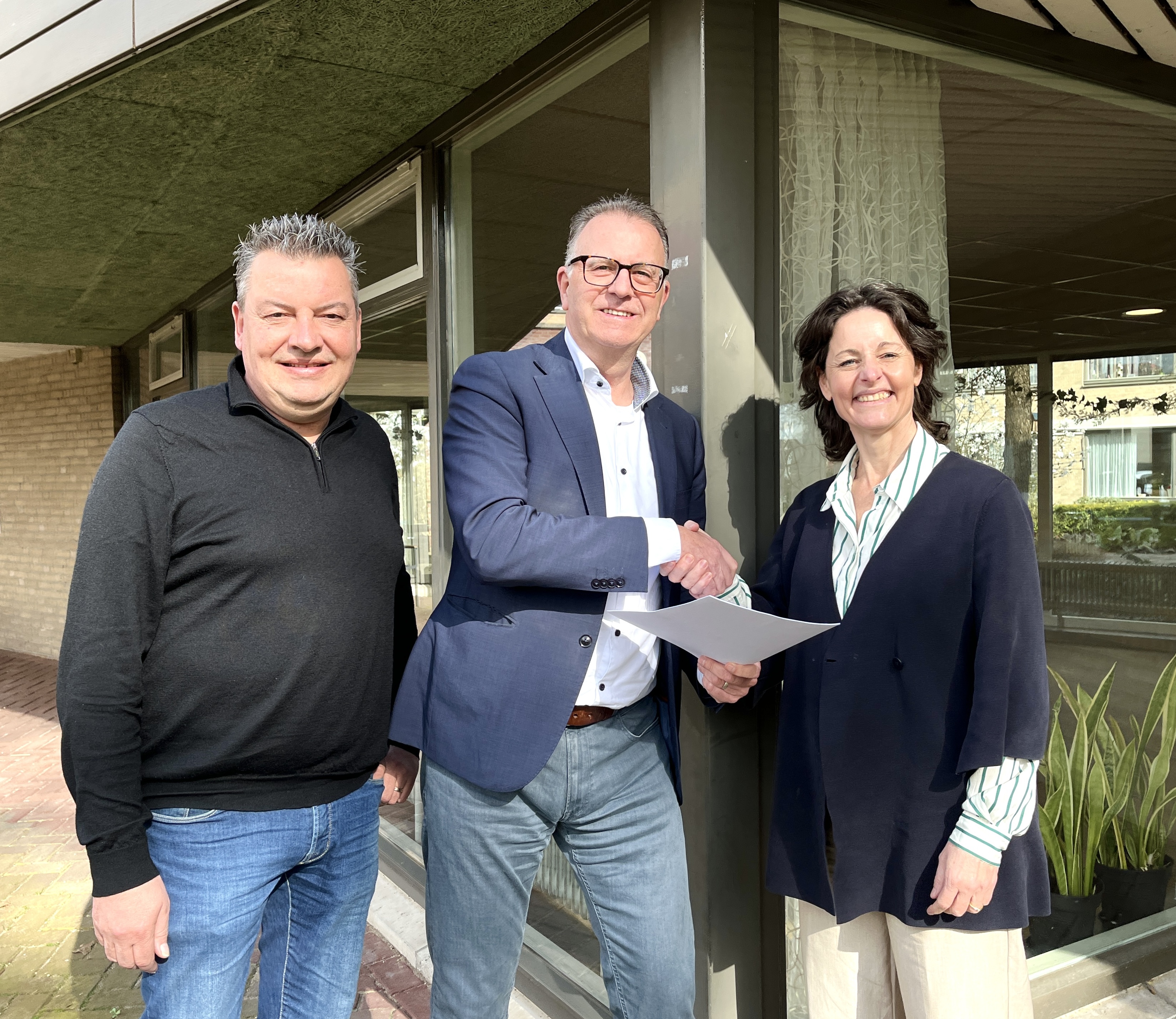Ondertekening intentie nieuwbouwplan seniorenwoningen