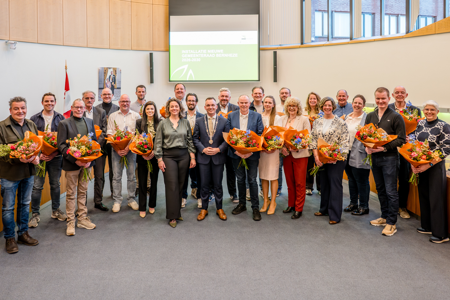 Installatie nieuwe raadsleden gemeenteraad