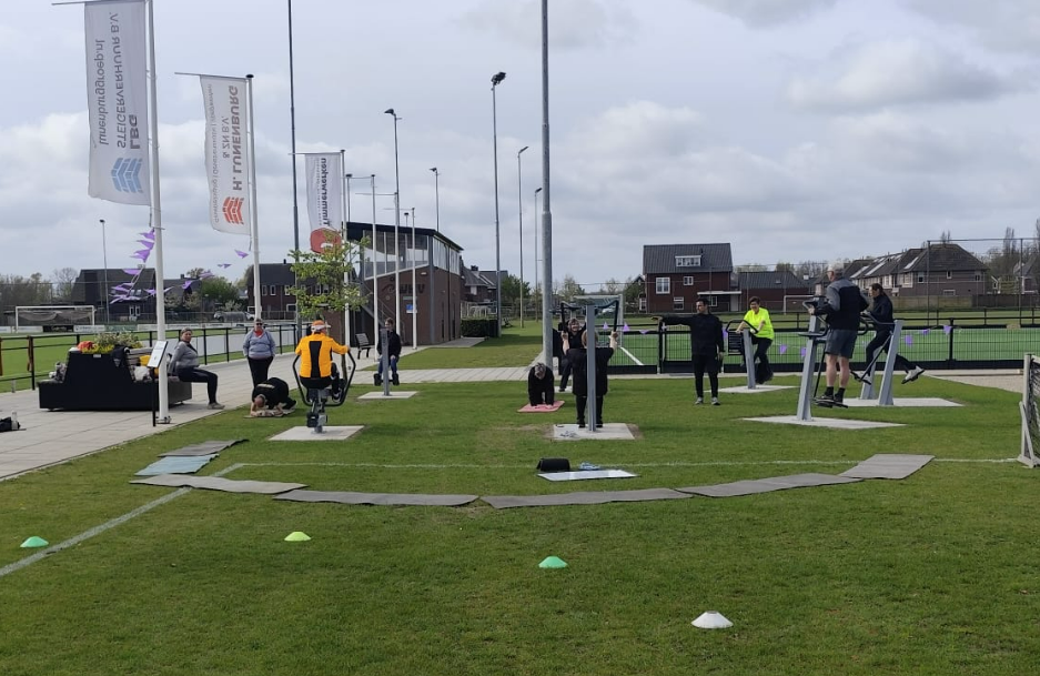 Vrij sporten voor iedereen; beweegtuin Loosbroek