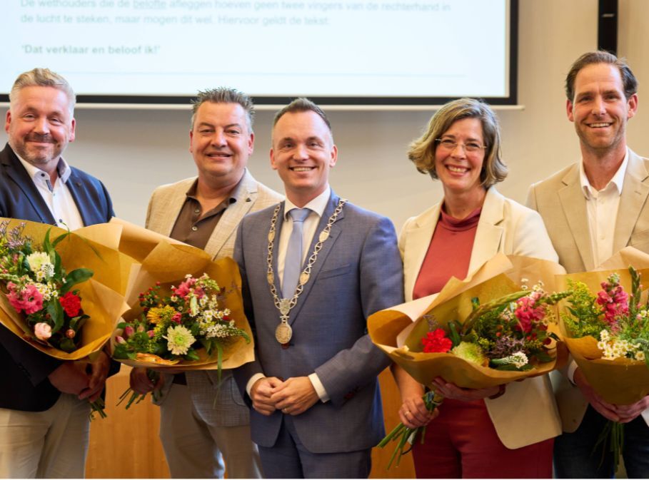 Nieuw college Bernheze klaar voor de komende bestuursperiode