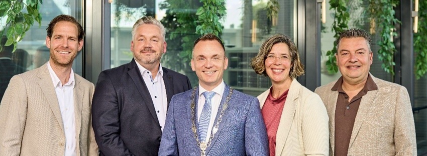Thijs Vonk, Gertjan Hermes, Mark de Man,, Sascha Kraus-Hoogeveen en Edwin Daandels