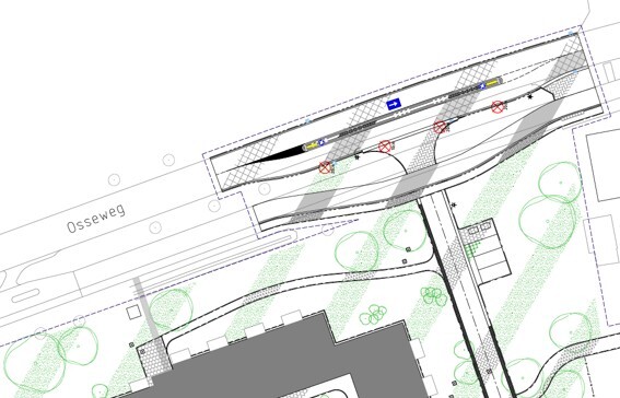 Werkzaamheden Osseweg in Heesch