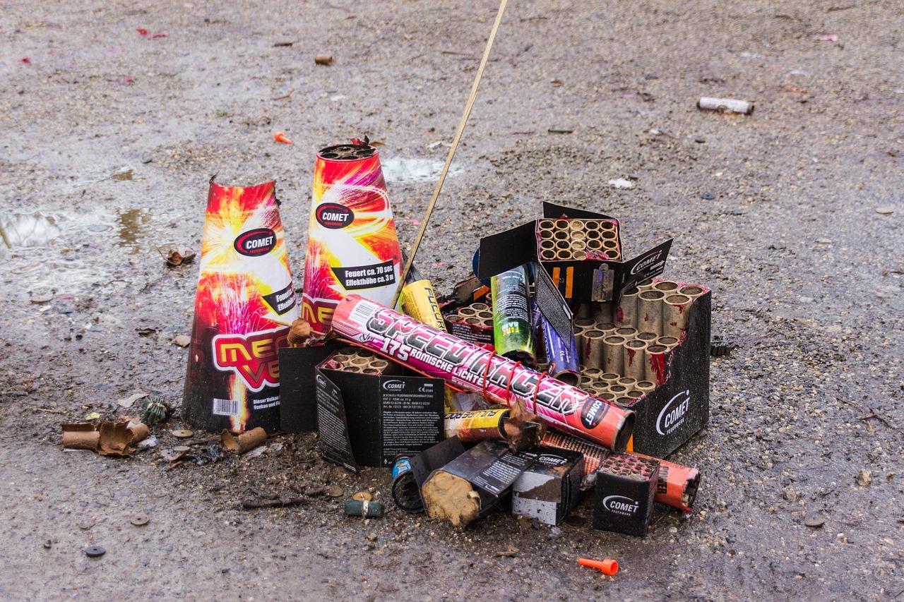 Vuurwerk tijdens de jaarwisseling 2026-2027