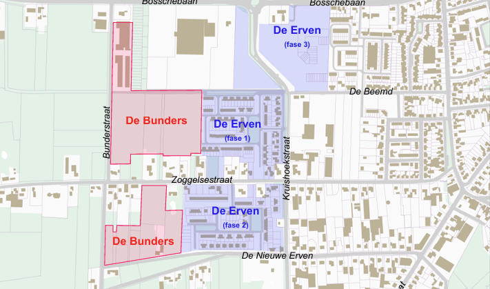 Definitief groen licht De Bunders: 325 nieuwe woningen